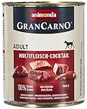 animonda GranCarno Adult Multifleisch-Cocktail (6 x 800 g), Hunde Nassfutter für erwachsene Hunde,...