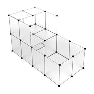 Eugad Freigehege| doppelstöckig | 145x90x75cm