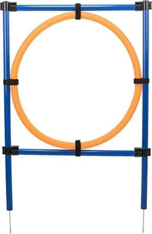 Trixie 3208 Dog Activity Agility Ring | Kunststoff |115 × ø 3 cm, ø 65 cm