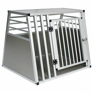 EUGAD Hundetransportbox 0061HT | Aluminium | 80 x 65 x 65 cm