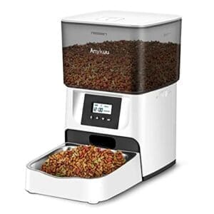 Anykuu Futterautomat | 4L | LED-Anzeige mit Timer-Funktion