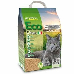 Croci C4025695 Eco Clean | umweltfreundliches Streu für Katzen | 10 Liter