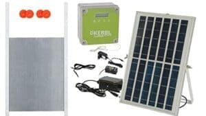 Automatische Solar-betriebene Hühnertür | Hühnerklappe mit Lichtsensor und Zeitsteuerung