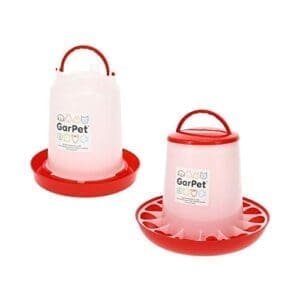 GarPat Hühner Futterautomat und Wassertränke