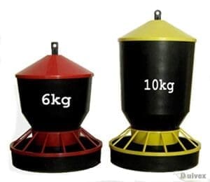 AGROHIT Hühner Futterautomat | Kunststoff | 6kg