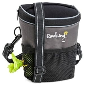 Rudelkönig Leckerlibeutel für Hunde | mit Kotbeutelspender