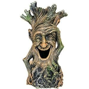 SLOCME Aquarium Baum Statue Dekoration | lebensechte Baum Skulptur