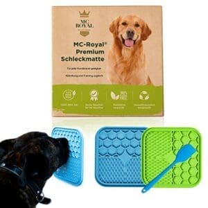 MC-Royal® Premium Schleckmatte für Hunde | 100% BPA-frei
