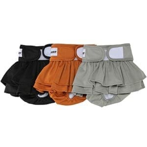 Avont Wiederverwendbare Hundewindeln | Hochsaugfähig | Waschbar und umweltfreundlich