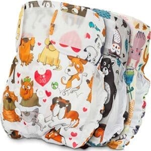 HUND IST KÖNIG® Hundewindeln für Hündinnen | Saugstarke Läufigkeitshose