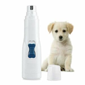 Brifit Krallenschleifer für Hunde | Superleise | Mit 3 Schleifköpfen