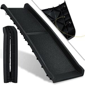 KESSER® Hunderampe | Klappbar | Bis 90 kg | 156x40cm