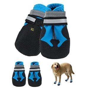 Jodsen Hundeschuhe | Wasserdicht | mit reflektierenden Riemen