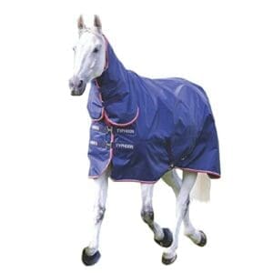 Shires Typhoon 100 Combo Pferdedecke | Marineblau | 200 cm