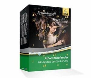 Effol Pferde Adventskalender 2023 für echte Pferde | Für Pferd und Reiter