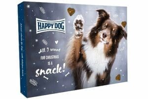 Happy Dog 22257 Adventskalender für Hunde | Mit 24 getreidefreien Hunde-Keksen