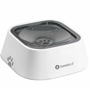 LumoLeaf Wassernapf für Hunde | 1L | Anti-Schwapp Fressnapf