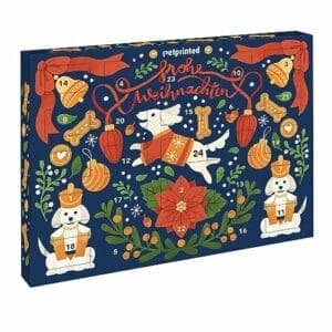 Pet Printed Hunde Adventskalender 2023 | Getreidefrei & 100% natürlich