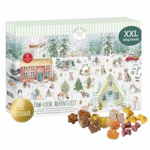Green PAWLY® Adventskalender 2023 für Hunde | 300g XXL