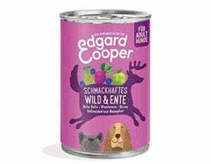 Edgard & Cooper Hundefutter | Nass Pate | Getreidefrei | Wild & Ente 400g