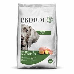 Primum Soft Huhn mit Kartoffel | 15 kg | Halbfeuchtes Hundefutter | Getreidefreies Trockenfutter | Hoher Fleischanteil | Optimal verdaulich