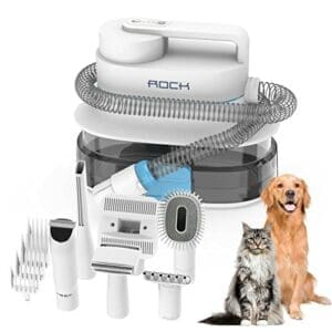 ROCK Hundeschermaschine mit Staubsauger | 4L Behälter