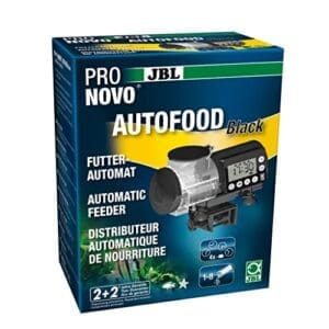 JBL PRONOVO AUTOFOOD | Futterautomat für Aquarium | Fütterung mit Fischfutter-Granulat | Bis zu 4x täglich