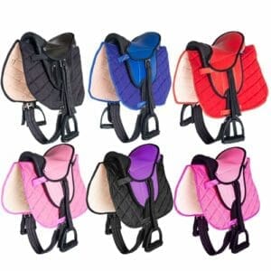 PFIFF 103106 Sattelset für Shettys oder Holzpferde