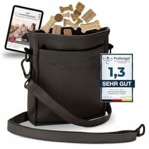 Ostfriesenpfoten® Leckerlibeutel ‚Frieda‘ | Für Hunde-Training aus Lederimitat