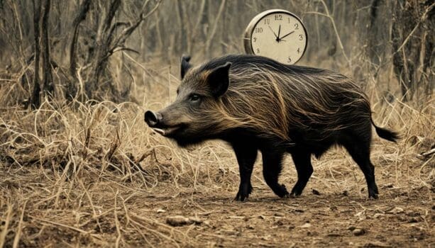 Wie lange sind Wildschweine trächtig?