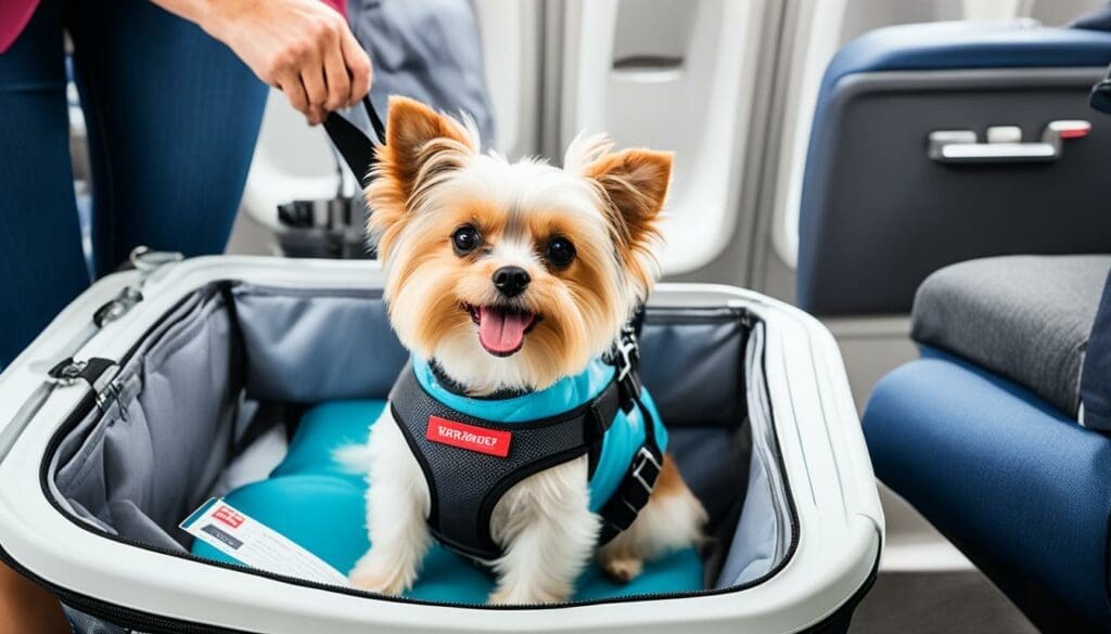 Flugreisen mit Hunden