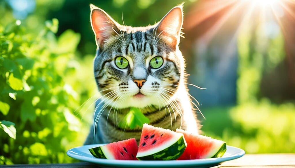 Sommer-Snack für Katzen