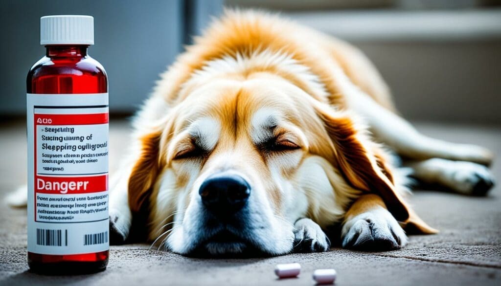 Gefahren von Schlaftabletten für Hunde