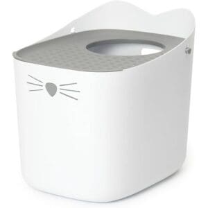 Catit Pixi Katzentoilette, Grau