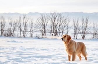 Ab wann ist es für Hunde im Winter zu kalt