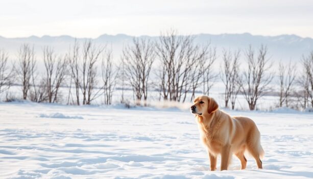 Ab wann ist es für Hunde im Winter zu kalt