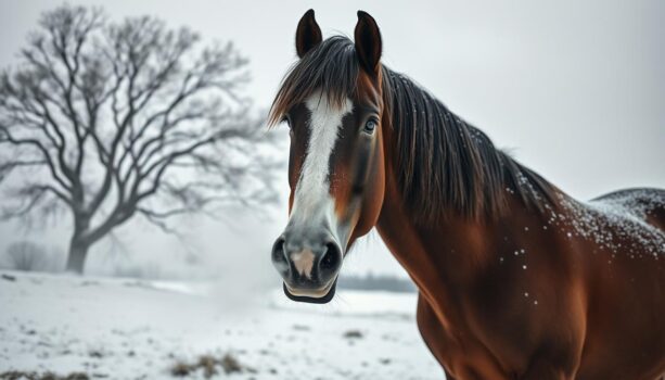 Atemwegsprobleme bei Pferden im Winter vermeiden