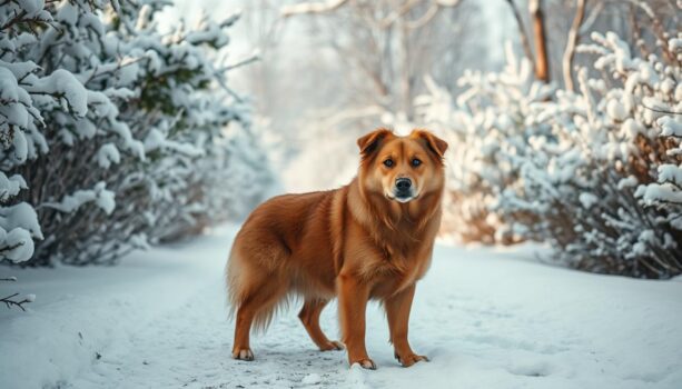 Ernährung für Hunde im Winter anpassen