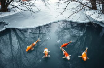 Fische im Gartenteich überwintern