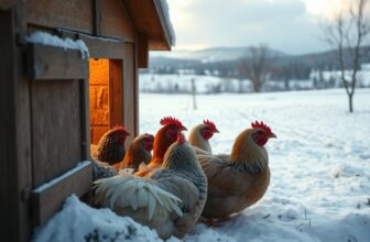 Hühner im Winter richtig halten