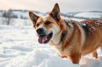Ist Schneefressen für Hunde gefährlich