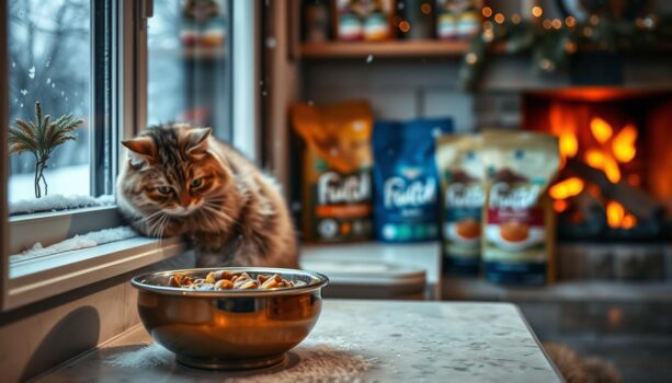 Katzenfutter im Winter anpassen