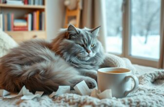 Katzenschnupfen im Winter erkennen und vorbeugen