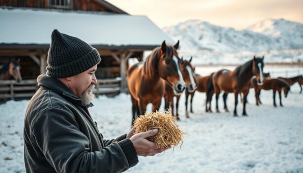 Pferde im Winter richtig füttern