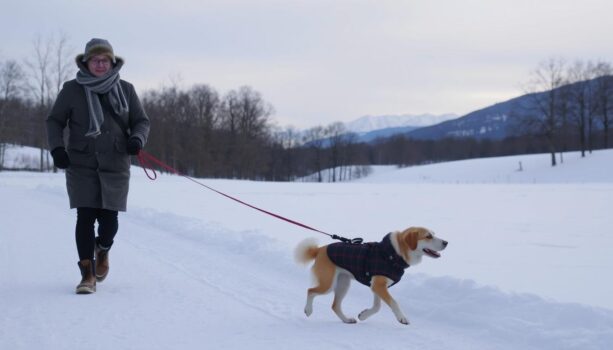 Tipps für Hundespaziergänge im Winter