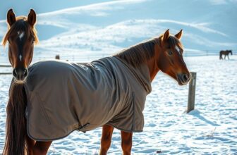 Wann brauchen Pferde eine Winterdecke