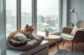 Winterblues bei Wohnungskatzen vermeiden