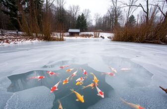 Fehler bei der Überwinterung von Teichfischen
