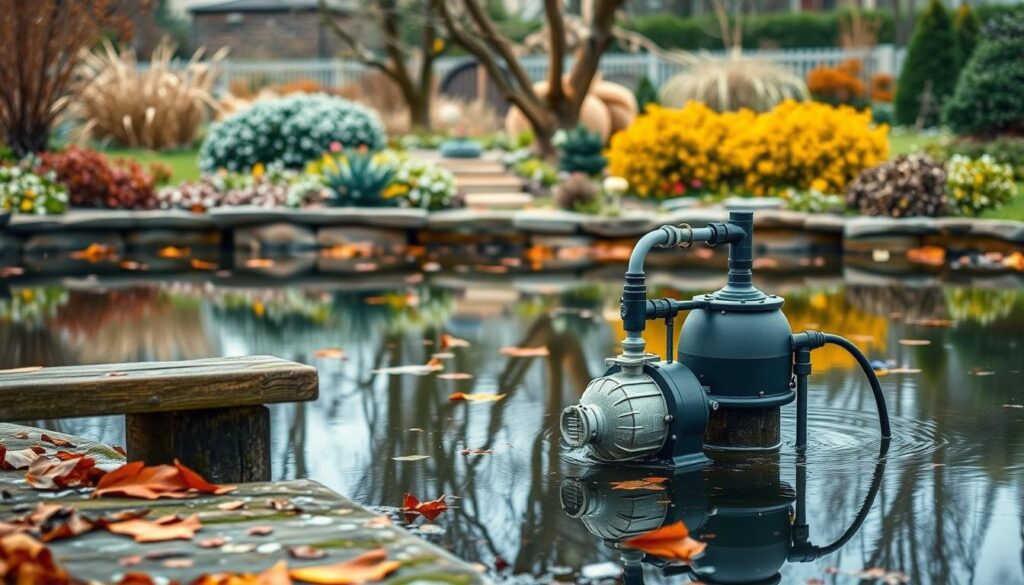 Pumpen und Filter einwintern Pumpen und Filter einwintern