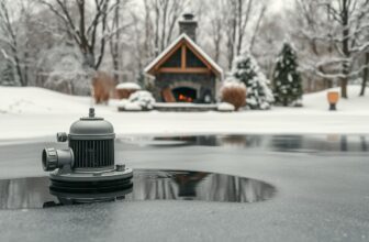 Teichtechnik im Winter richtig einsetzen